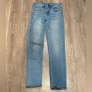 American Eagle Outfitters Light Blue Skinny Jeans
